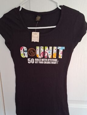 Vintage G-unit Girls with‎ Attitude Graphic Tee - Black